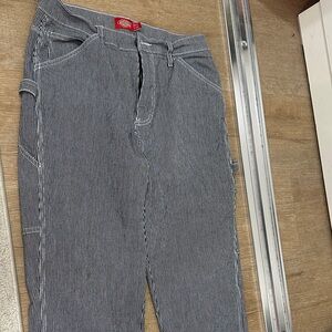 Dickies Navy Striped Pants